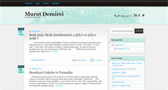 Desktop Screenshot of muratdemirci.com.tr